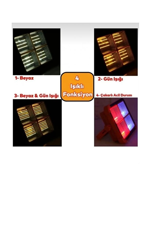 SOLAR PROJEKTÖR 200w CATA CT-4698 - 4