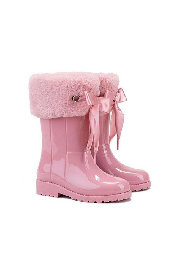W10239-010 Campera Charol Soft Kız Çocuk Günlük Bot - 2