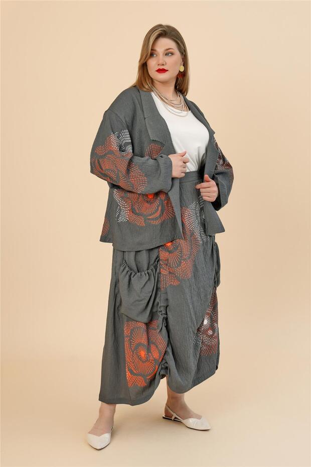 25155 CEKET ANTRASIT - 4