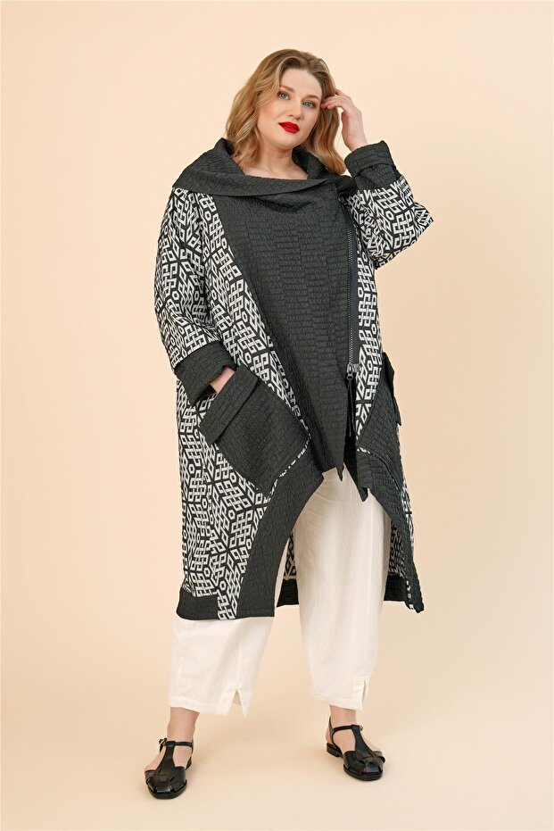 25075 CEKET SIYAH - 1