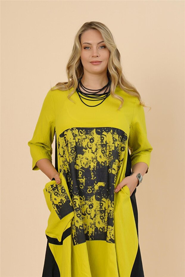 25167 ELBİSE LIMON - 4