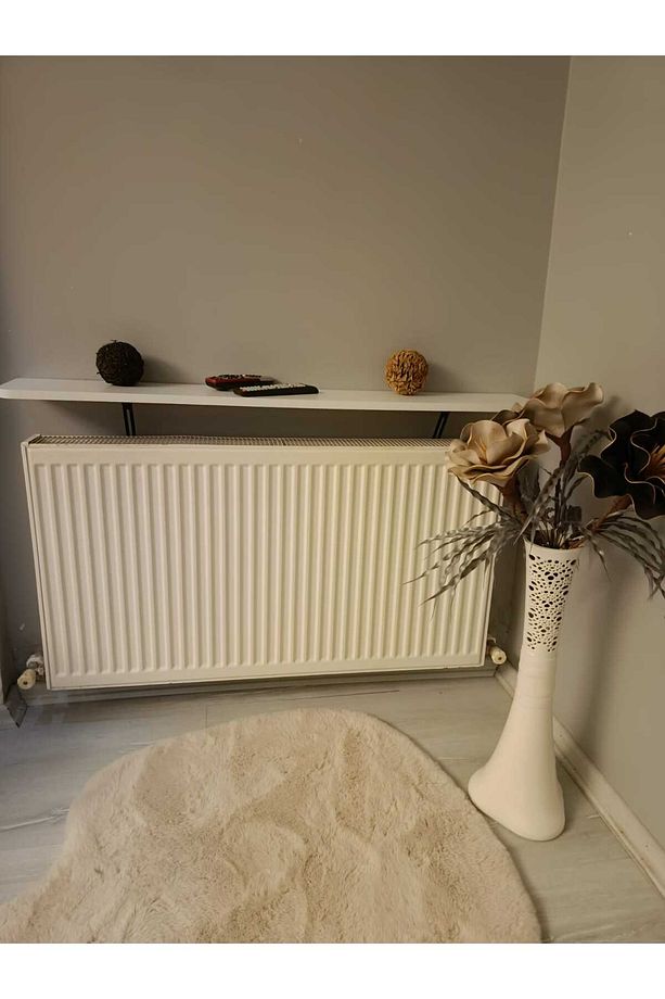 62cm beyaz Petek üstü raf Dresuar - 3