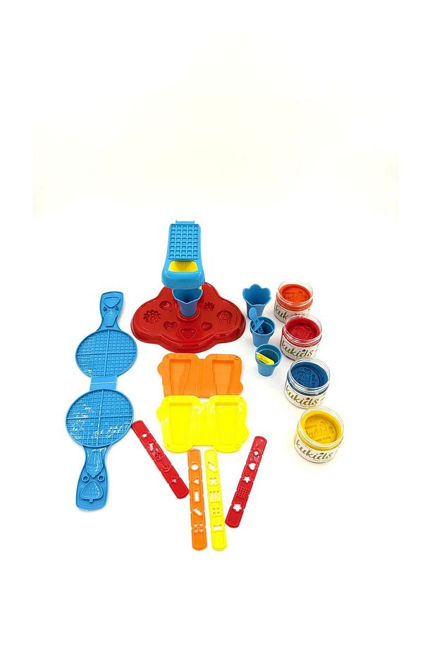 %100 Doğal(Organik)4 Renk(4x130gr) Dondurma Waffle Seti - 3