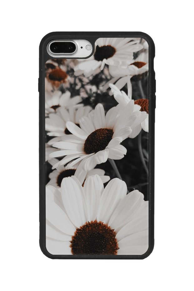 iPhone 8 Plus Compatible Matte Black Case – Soft Silicone, Protective, Shock Absorbing Cover