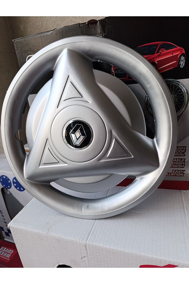 13 RENAULT TOROS JANT GÖRÜNÜMLÜ 3 KOL YENİ MODEL JANT KAPAĞI TAKIMI - 1