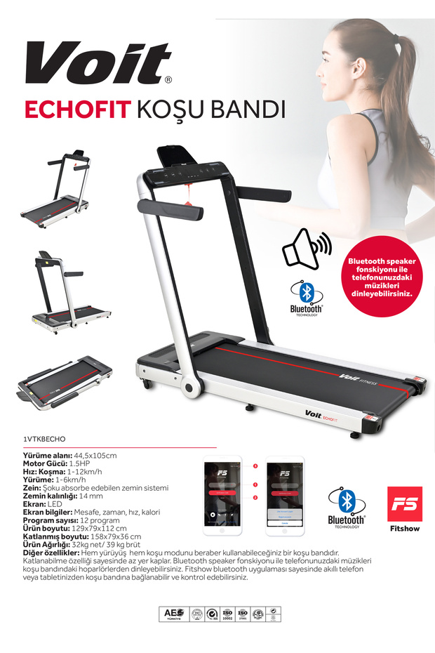 Echofit Koşu Bandı - 6
