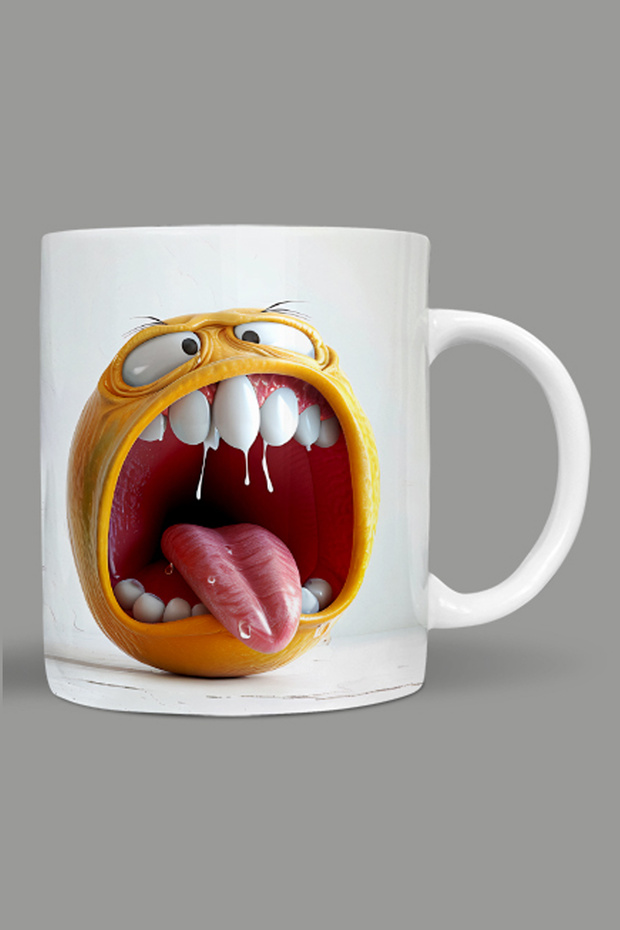 وجوه مضحكة - كوب وجه مضحك - 7