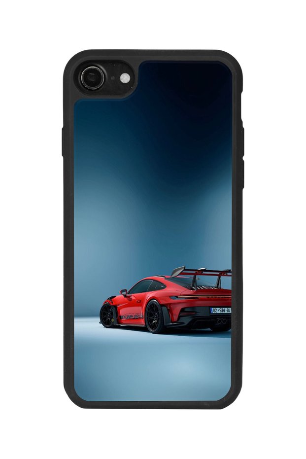 iPhone 7 Compatible Matte Black Case – Soft Silicone, Protective, Shock Absorbing Cover