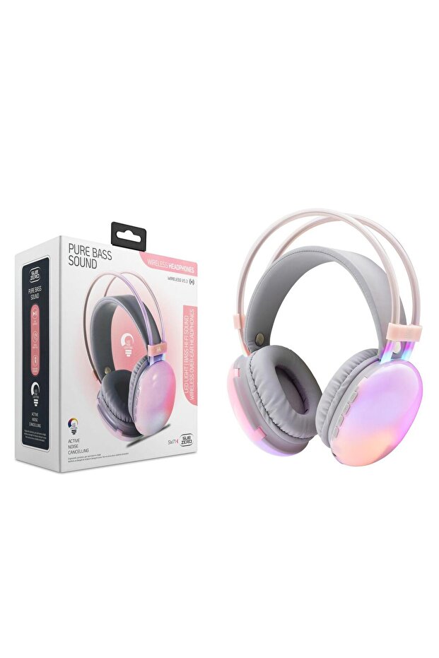 RGB IŞIKLI BLUETOOTH KULAKLIK - 2