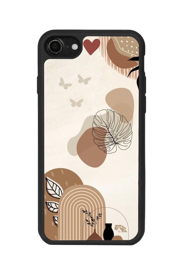 iPhone 7 Compatible Matte Black Case – Soft Silicone, Protective, Shock Absorbing Cover