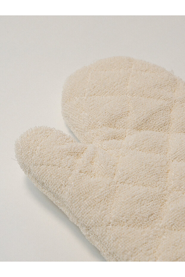 Curly Ekru Fırın Eldiveni - 4