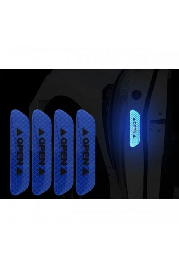 1 Adet Reflektif Araç Kapı Stickerı - 3