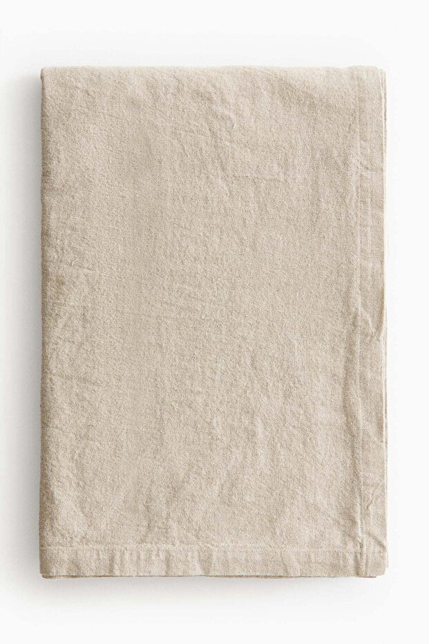 Linen-blend tablecloth - 3