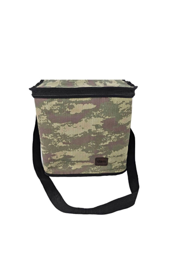 Hot Cold Holder Bag Thermal Camping Picnic Bag Measures : 25 *25 *20 15 Litres Camouflage