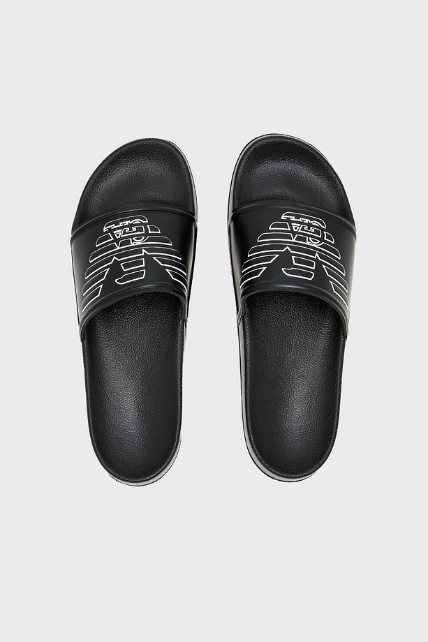 Logolu Tek Bantlı Terlik Unisex TERLİK XVPS11 XR273 K485 - 3