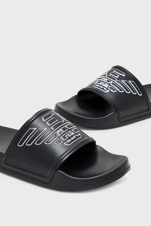 Logolu Tek Bantlı Terlik Unisex TERLİK XVPS11 XR273 K485 - 2