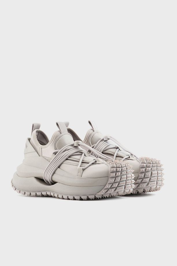 Logolu Kalın Tabanlı Sneaker Ayakkabı Erkek AYAKKABI X4X653 XR083 00930 - 2