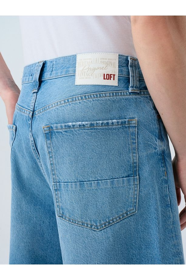 Baggy Fit Erkek Şort - 6