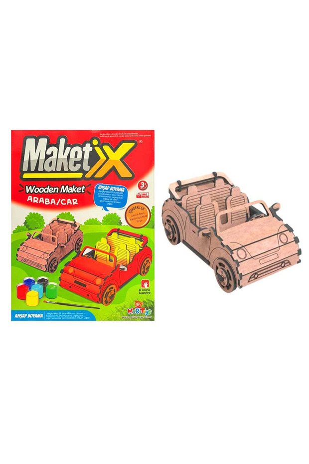 Maketix Car Wood Painting