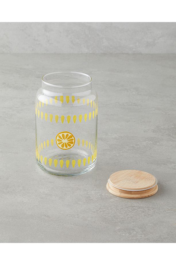 Lemon Cam Kavanoz 970 ml Şeffaf - 2