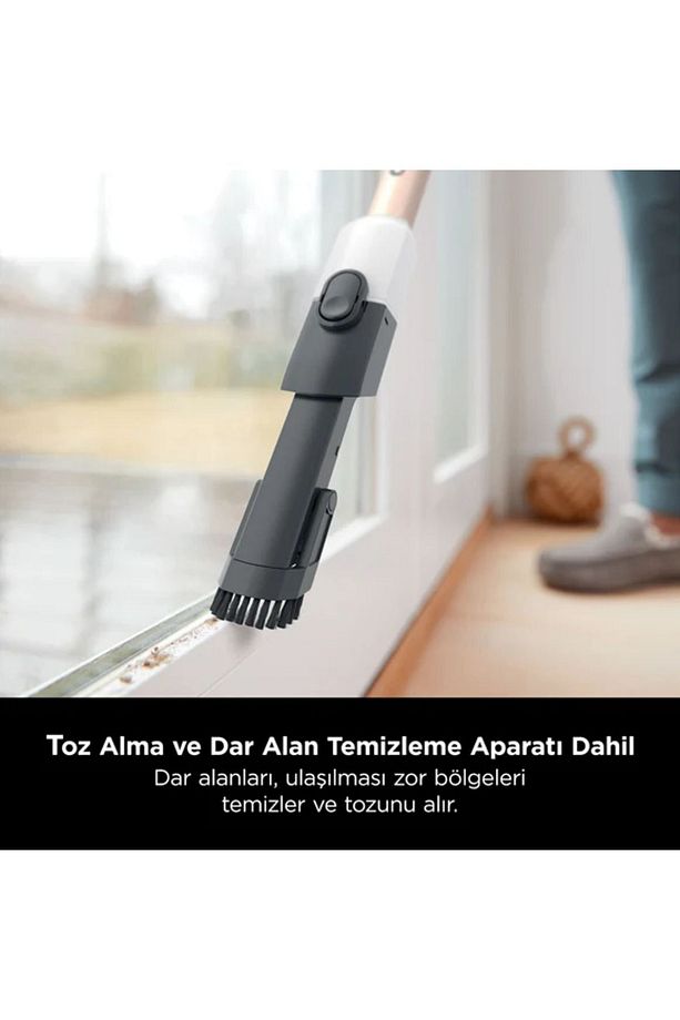 Detect Clean&Empty Auto-Empty Sistemli Turbo Başlıklı Şarjlı Dikey Süpürge - IW3612EUT - Shark Ninj - 5