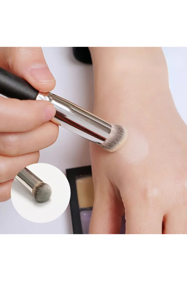 فرشاة كريم الأساس والكونسيلر 270، فرشاة أحمر الخدود الفاخرة، مكياج كثيف للوجه تحت العين بدون عيوب