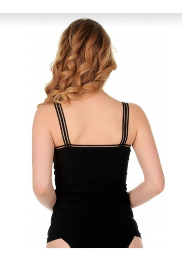 553 V-Neck Rope Strap Undershirt Single - 2