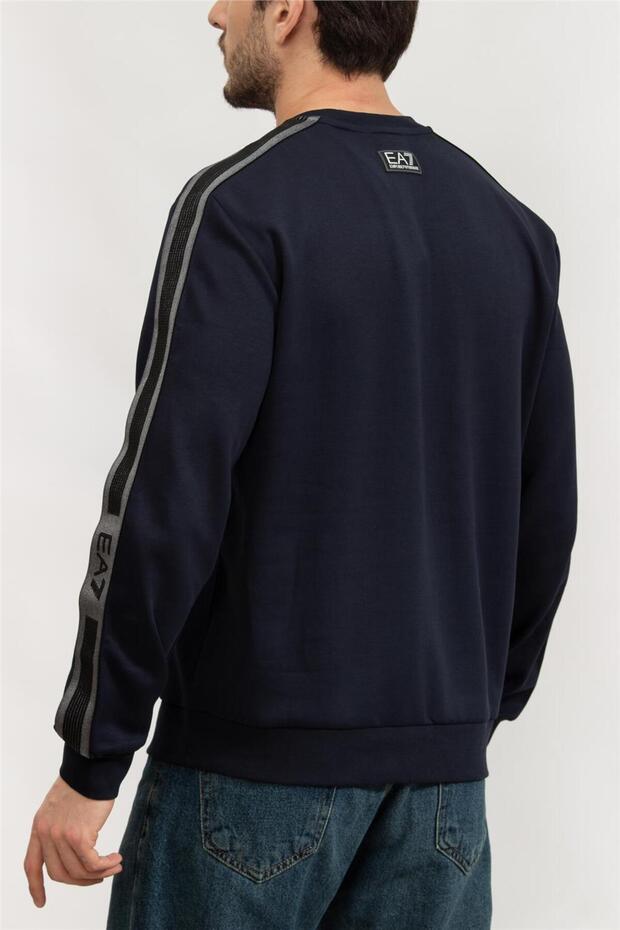 Erkek Bisiklet Yaka Sweatshirt - 3