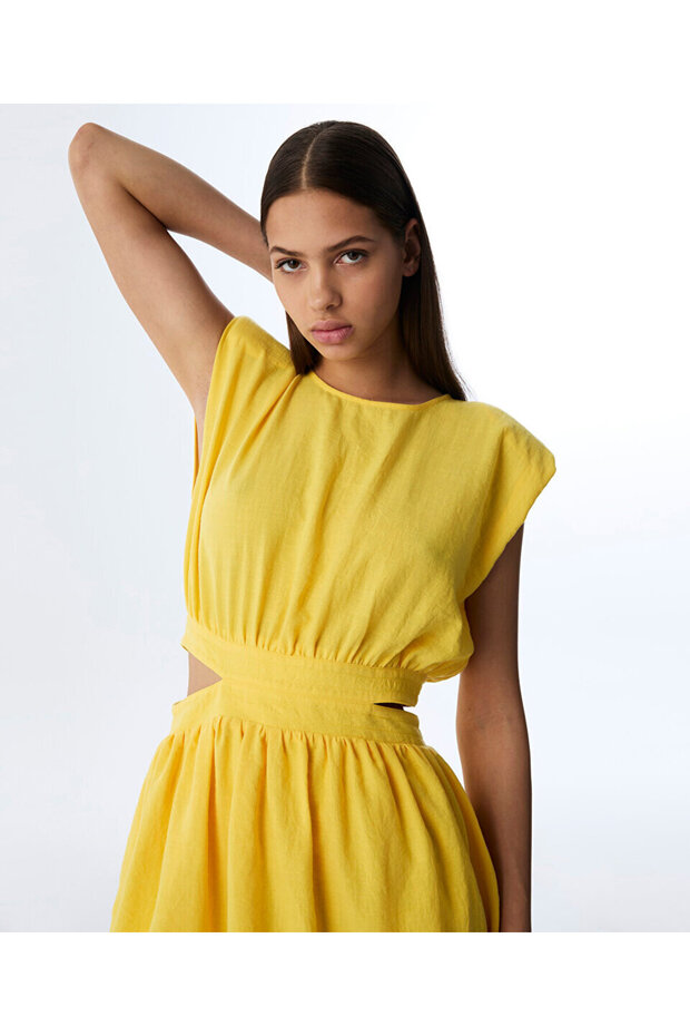 CUTOUT ELBİSE - 5