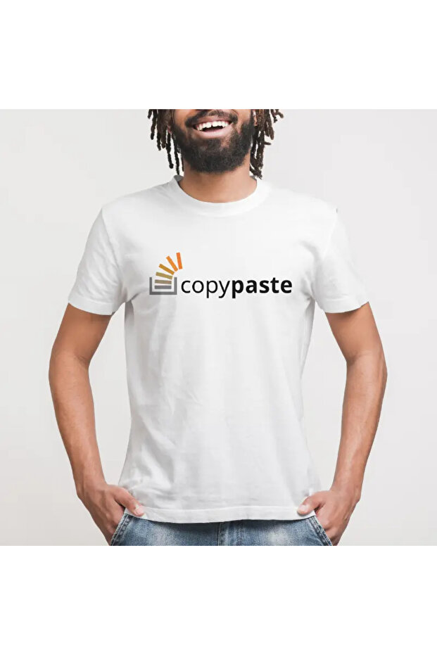 Stack Copy Paste Unisex T-Shirt - 3