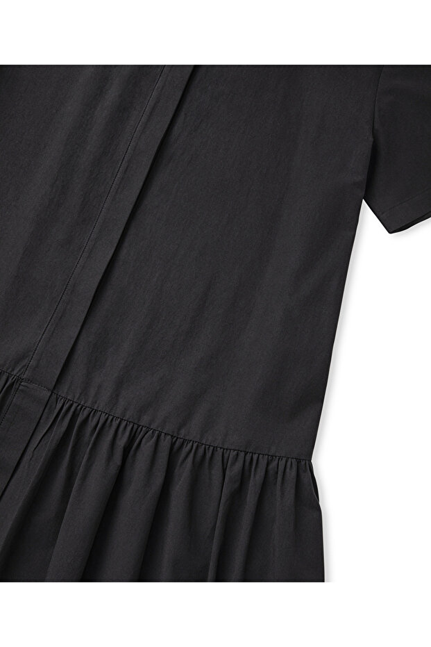 Büzgülü Elbise - 4