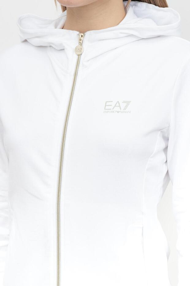 Kadın Fermuarlı Sweatshirt - 4