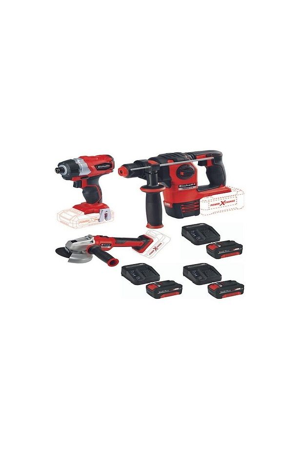 TE-CI 18 BL Vidalama Axxio 18/115 Herocco 18v 3x4.0ah Set - 1
