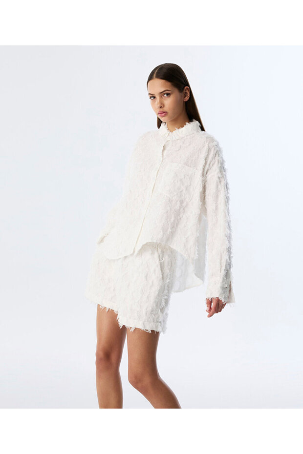 PÜSKÜLLÜ OVERSIZE CEKET - 5