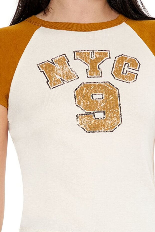 NYC Baskılı Tişört - 5