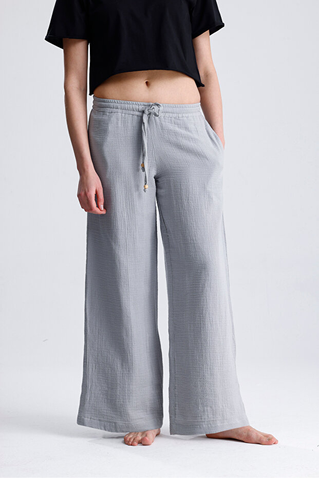 Kadın Müslin Pantolon - 1