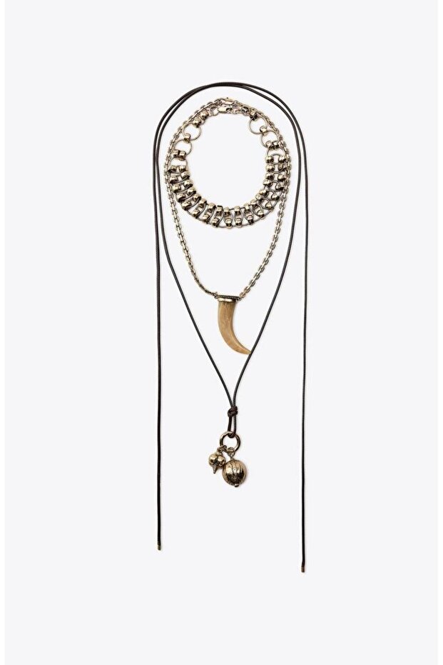 Brand 3-Piece Ivory Necklace