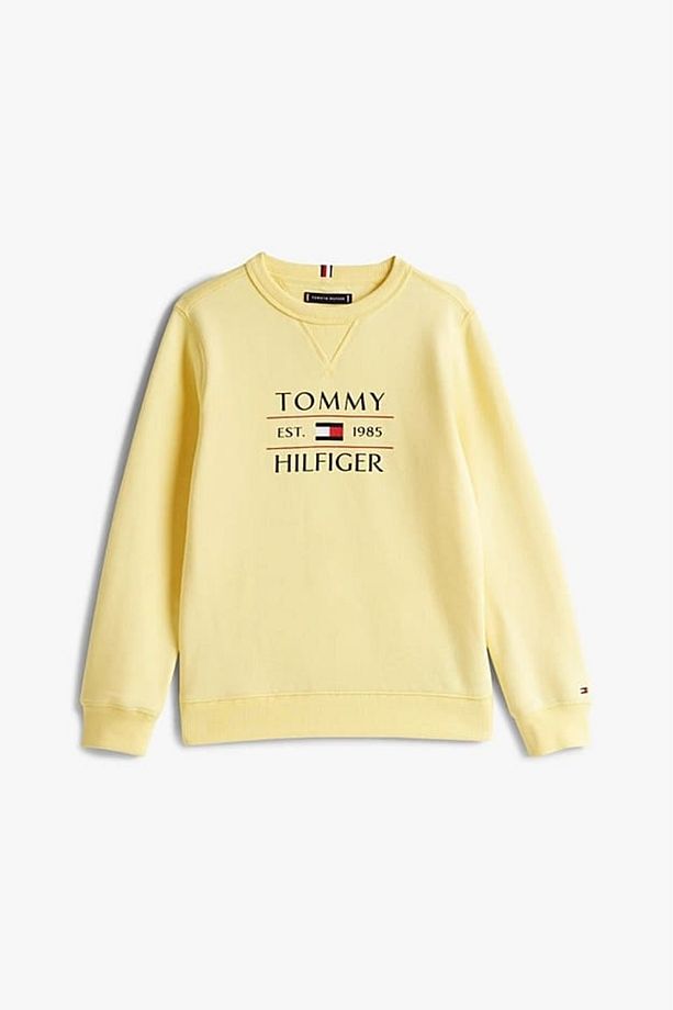Erkek Çocuk Th Flag Sweatshirt - Sarı - 5