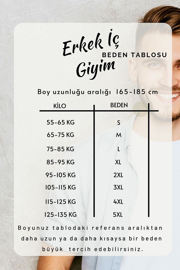 3 lü Erkek %100 Pamuklu Süprem Külot 213 - 2