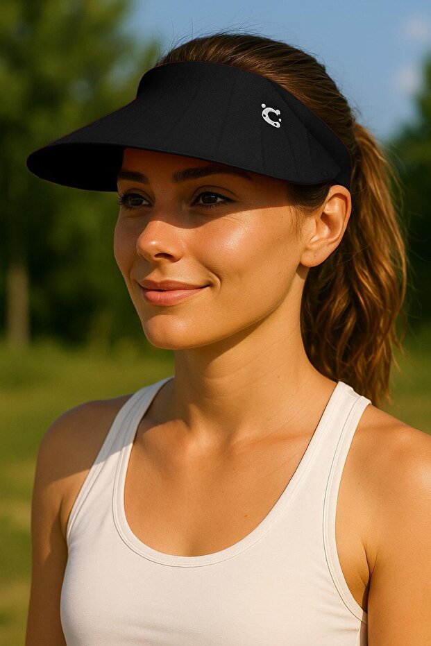 Women's Floating Sports Viser Hat – Suitable for Sea and Pool Use