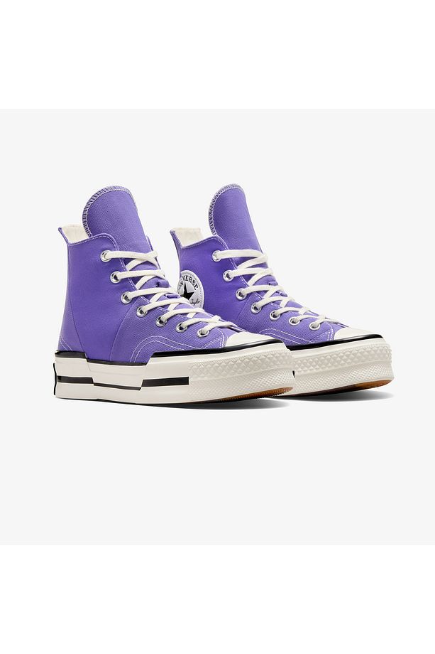 Chuck 70 Plus Unisex Mor Platform Sneaker - 2