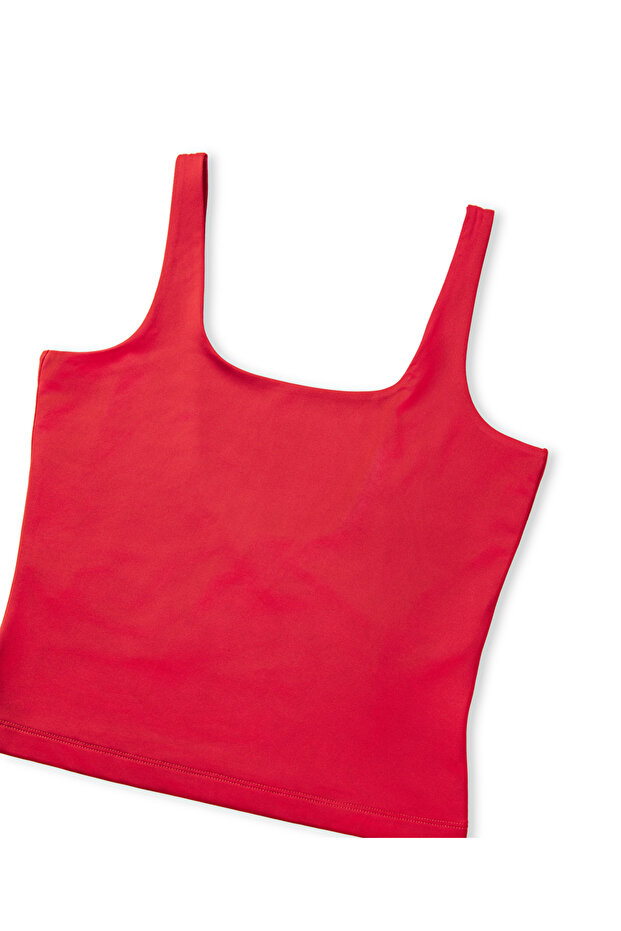 Kare yaka basic tişört - 4