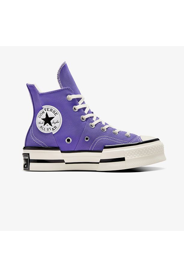 Chuck 70 Plus Unisex Mor Platform Sneaker - 1