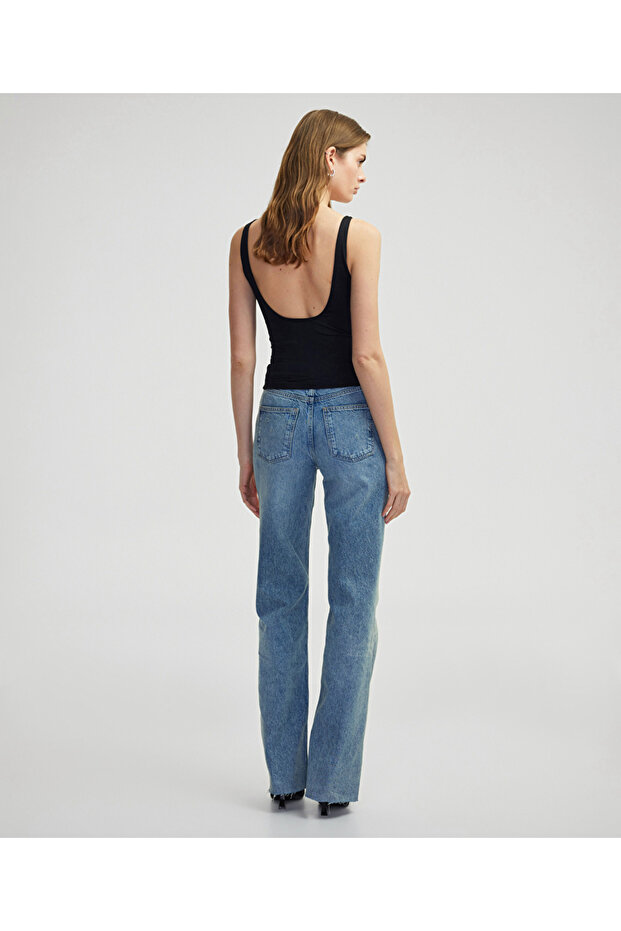 Kare yaka basic tişört - 6