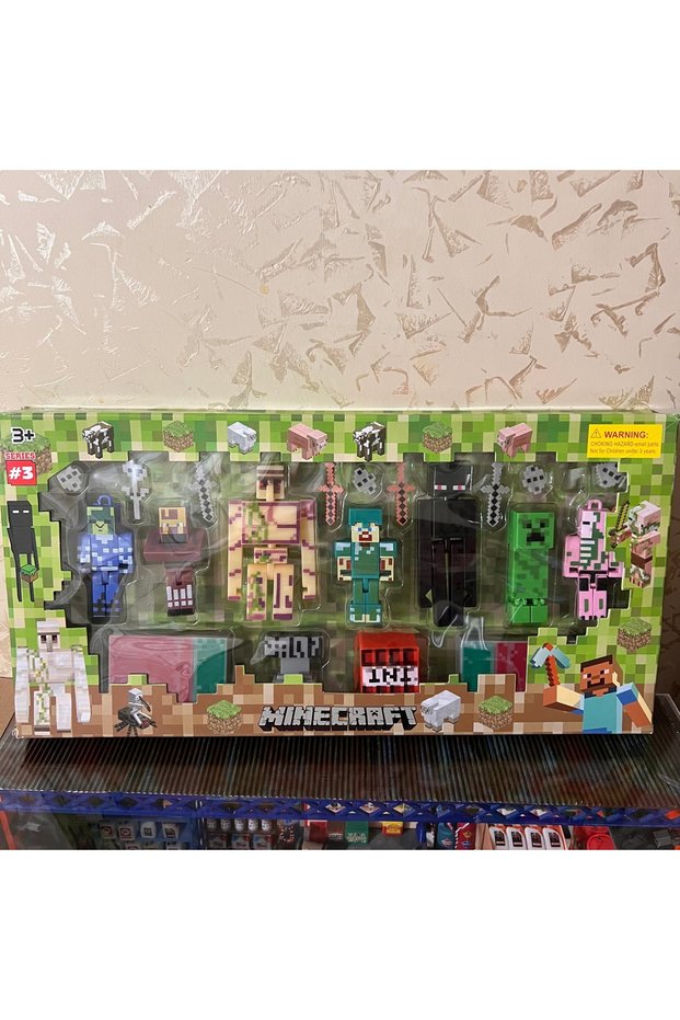 Minecraft figür seti