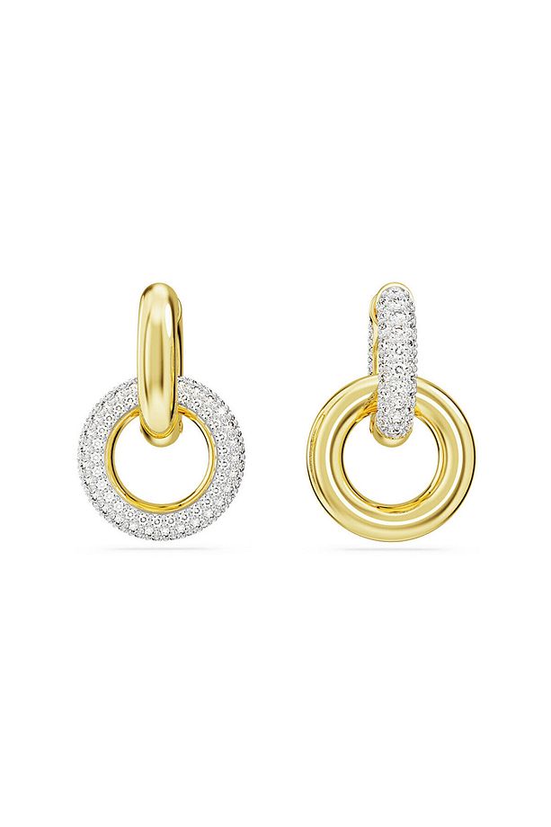 5668818 Swarovski Küpe Dextera:Pe Hoop Interlinked Cre/Gos - 1