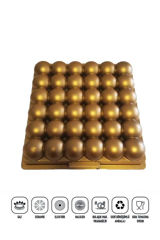 Atom Yumurta Model Döküm Kek Kalıbı - 5