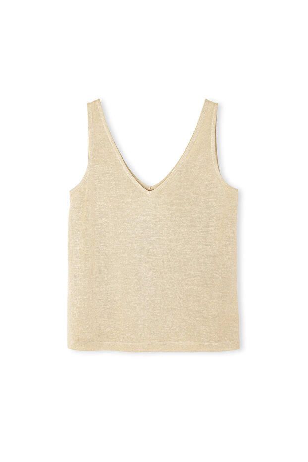 V yaka basic tişört - 3