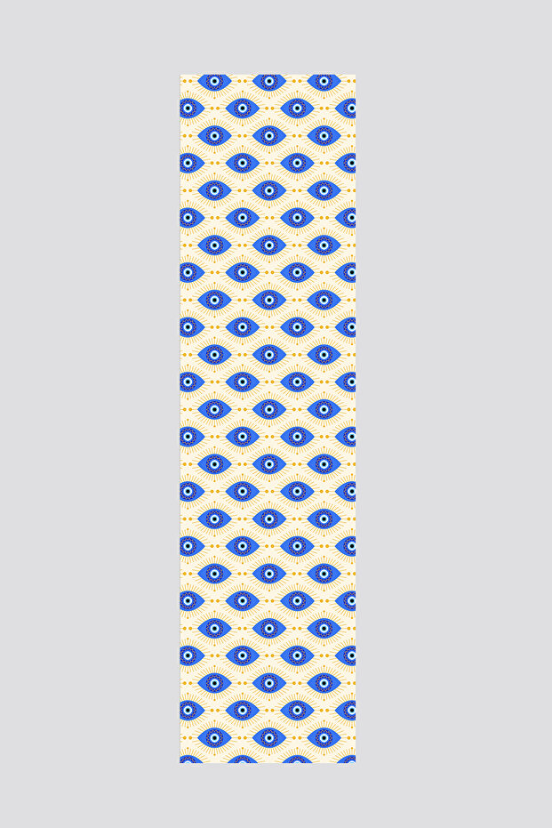 عداء منقوش بخرز عين الشر 40X140 - 2