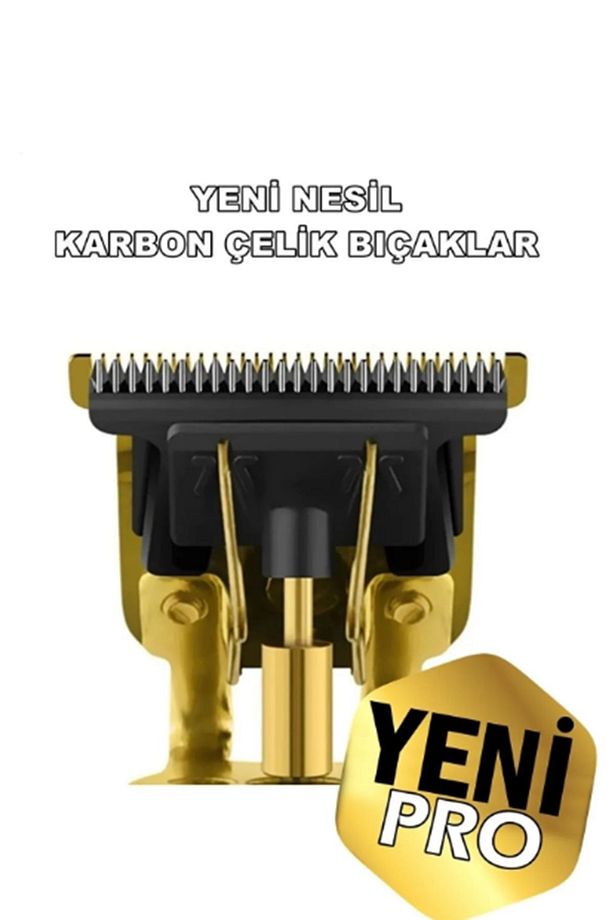 Premium Profesyonel Vintage Saç Sakal Ense Tüm Vücut Tüyü Lazer Epilasyon Öncesi Tıraş Makinesi - 5